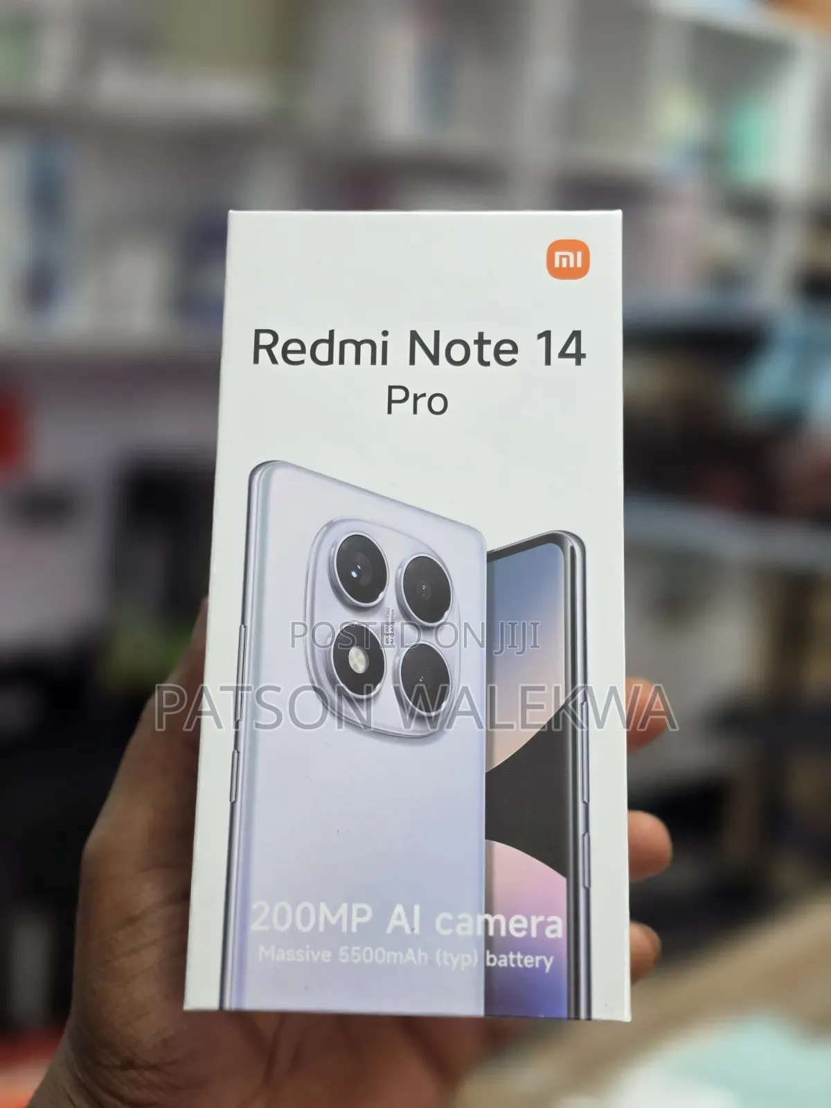 New Xiaomi Redmi Note 14 Pro 256 GB Black