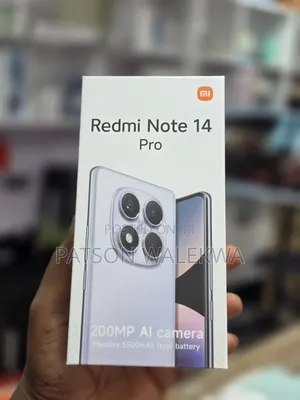 New Xiaomi Redmi Note 14 Pro 256 GB Black