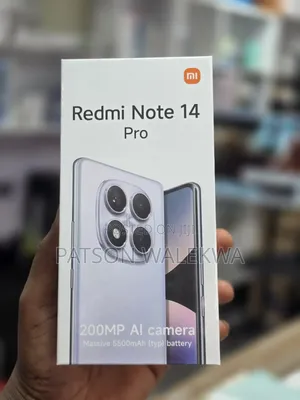 New Xiaomi Redmi Note 14 Pro 256 GB Black