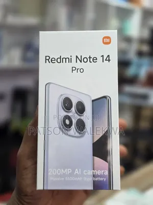 New Xiaomi Redmi Note 14 Pro 256 GB Black