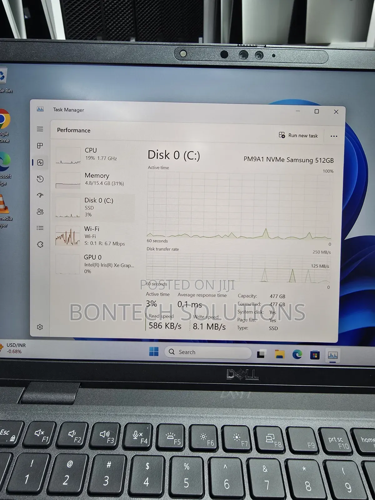 Laptop Dell Latitude 7330 16GB Intel Core i7 SSD 512GB