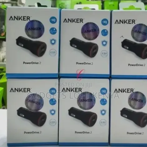 Anker PowerDrive 2 A2310H11 24W Dual USB Car Charger