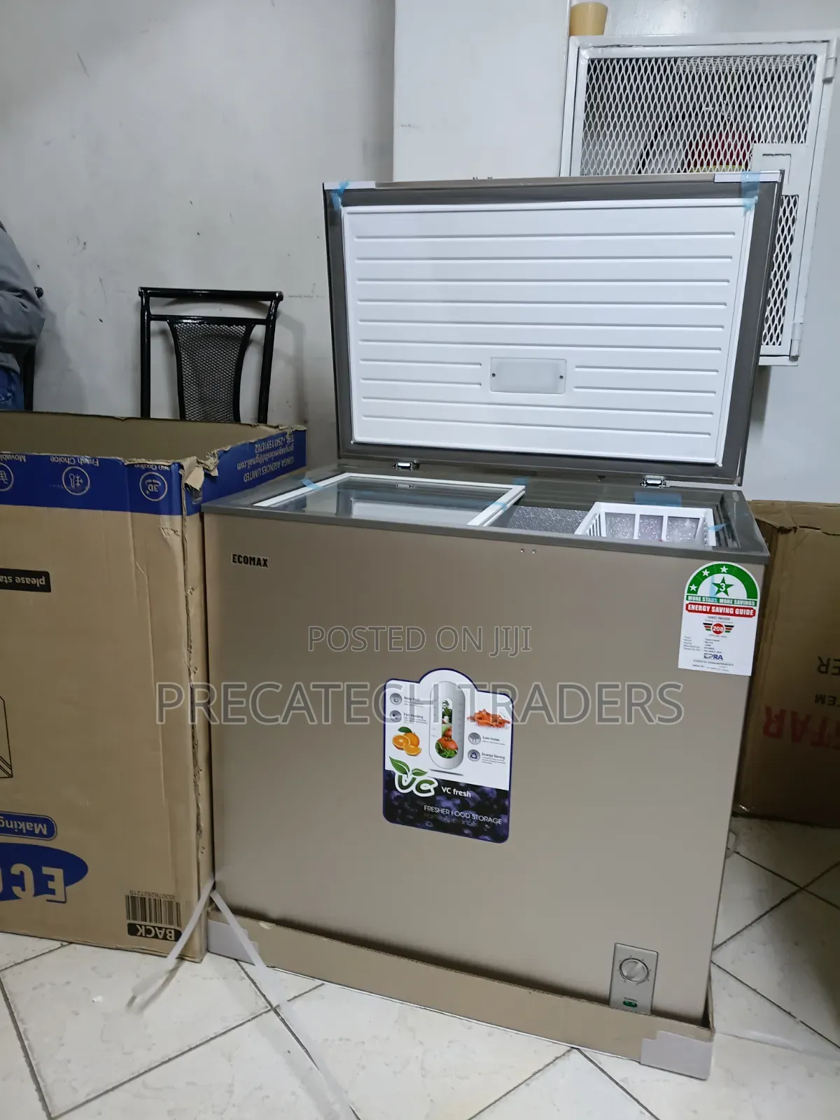 Ecomax 219L Chest Freezer for Home Business