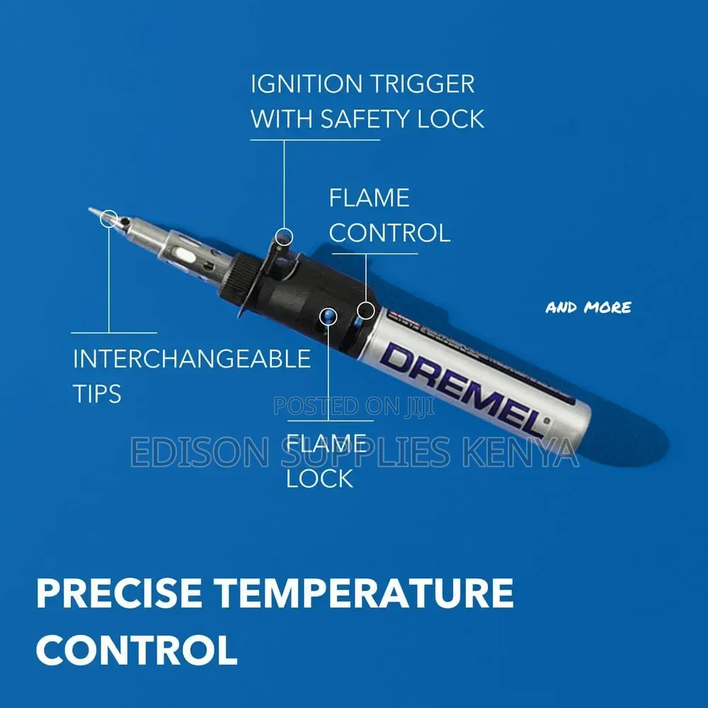 Dremel VersaTip Precision Butane Torch, Cordless Soldering Iron