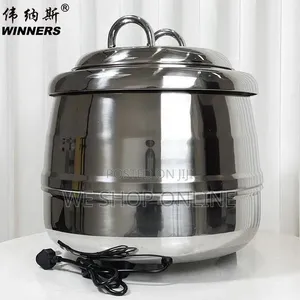 10ltr Pure Stainless Steel Electric Soup Tureen/Warmer.