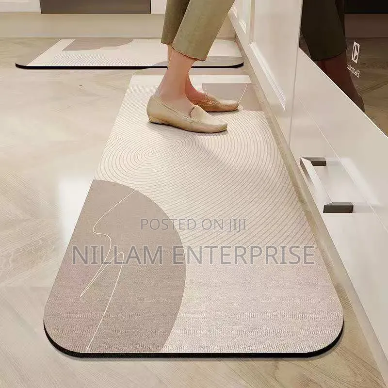 Big Size Rubber Bottom Anti-Slip Kitchen Mats*