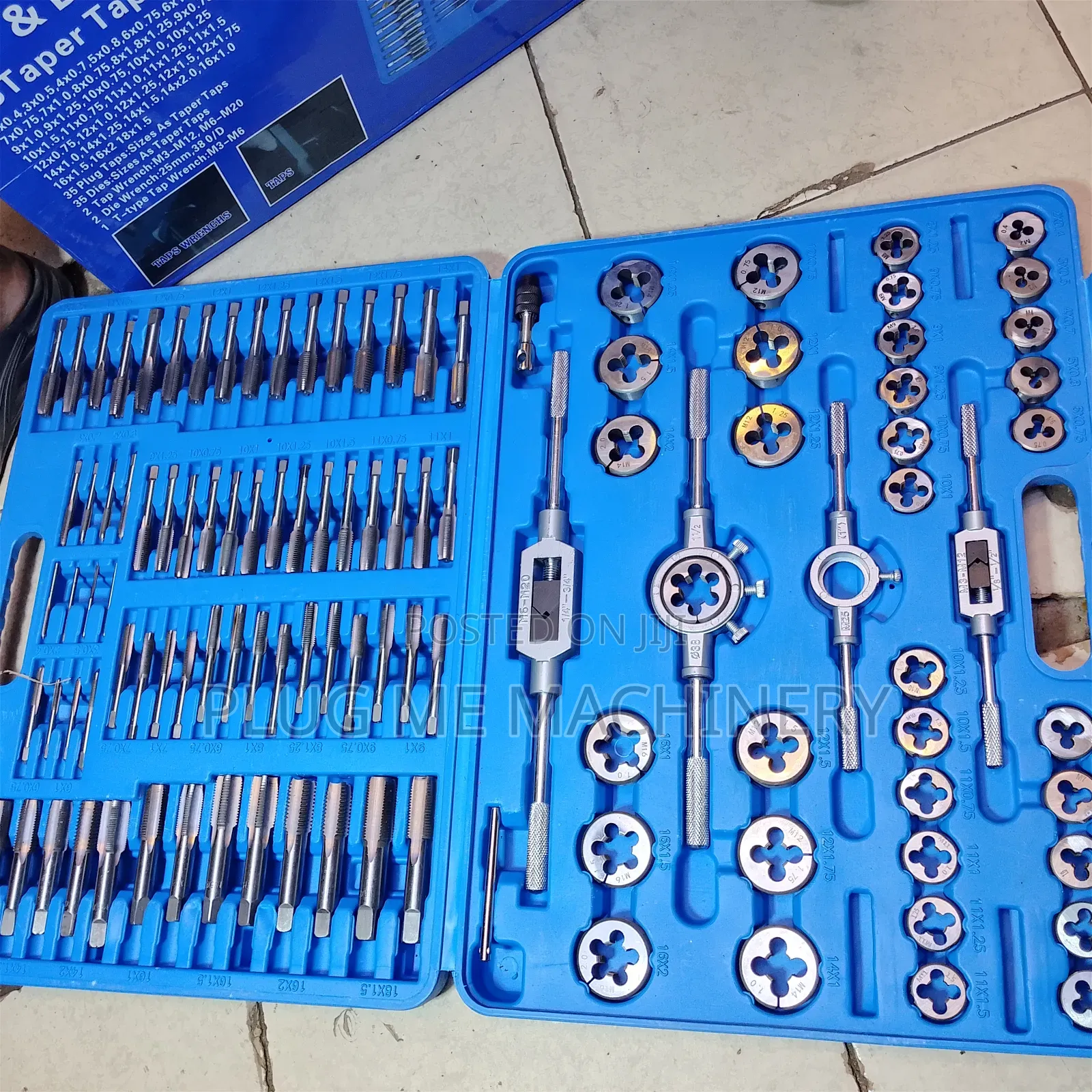Top Guarantee Tap and Die 110pc Tools / Brand New Mechanics Tools