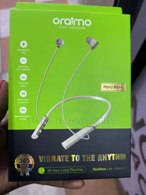 Gold Oraimo Wireless Necklace Lite
