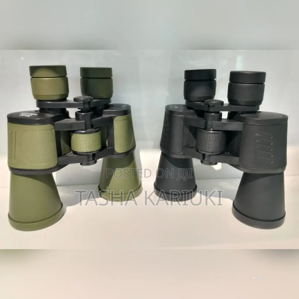 Professional Binoculars _Colours; Black, Green