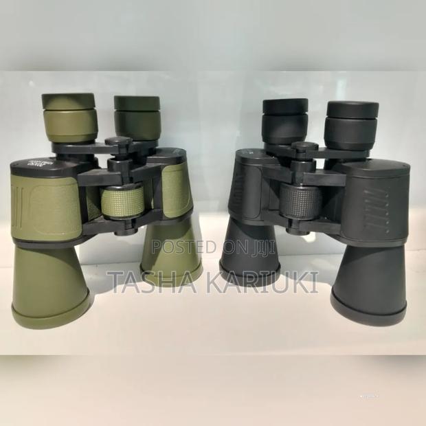 Professional Binoculars _Colours; Black, Green