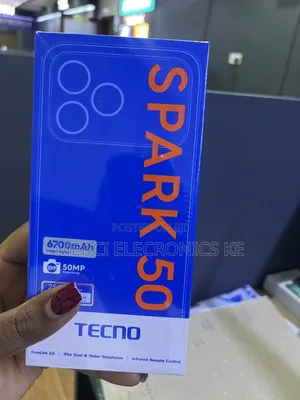 New Tecno Spark 50 128 GB Blue
