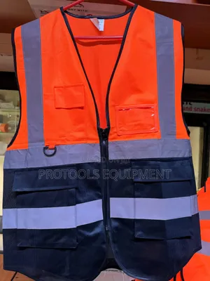 Orangeblack Reflective Vest