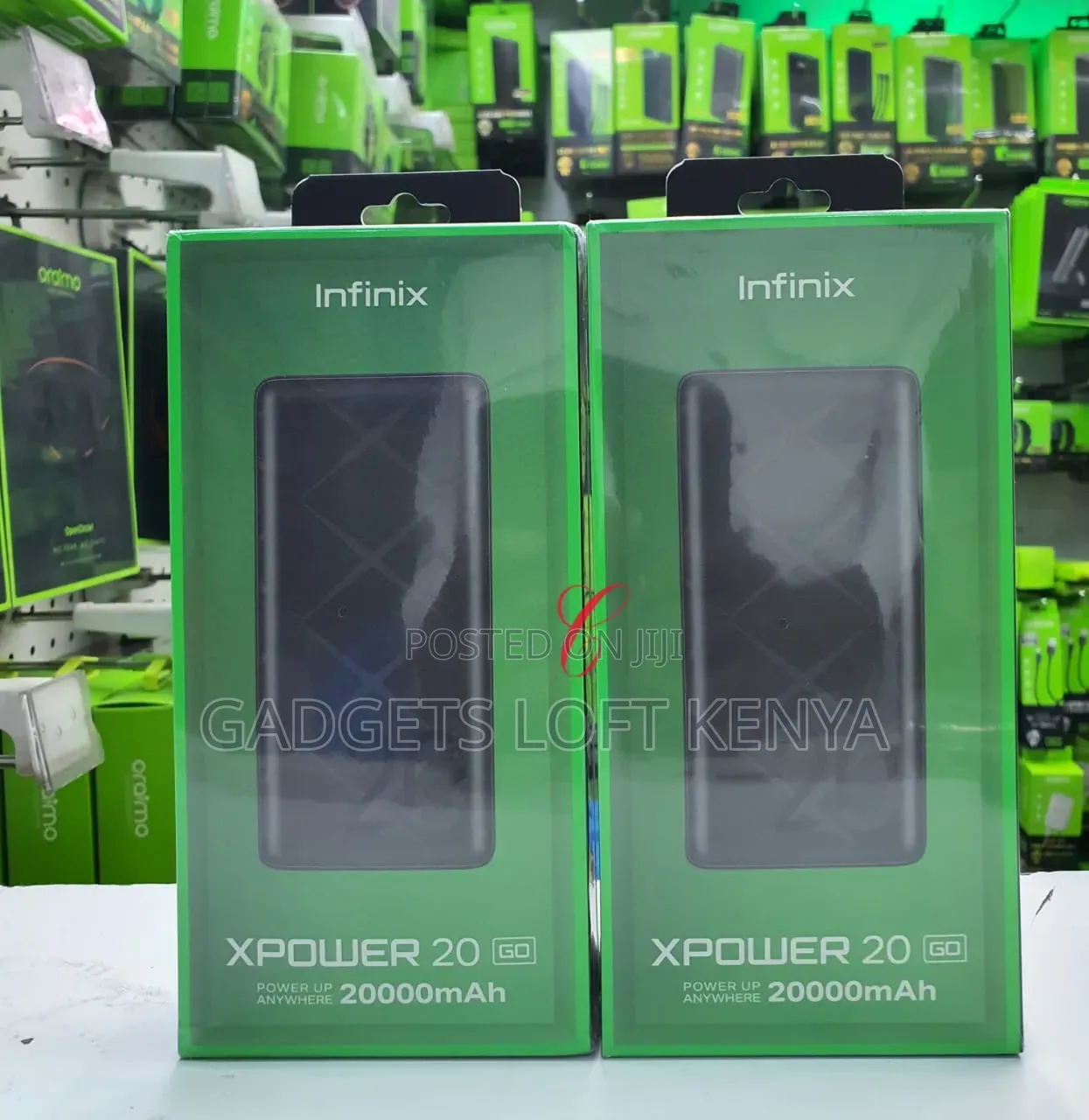 Infinix Xpower 20 Go XP20 20000mAh Power Banks