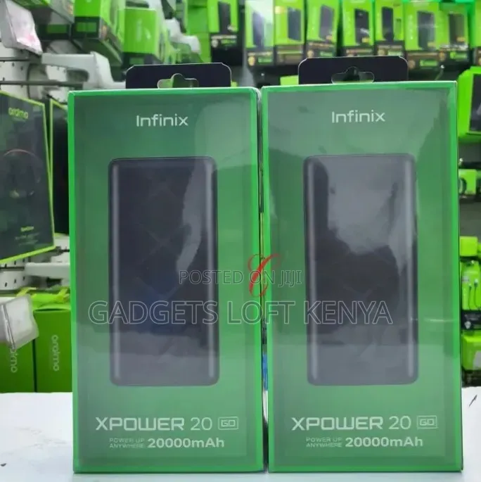 Infinix Xpower 20 Go XP20 20000mAh Power Banks