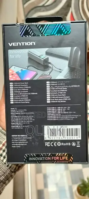 Vention 27000mAh Power Bank (