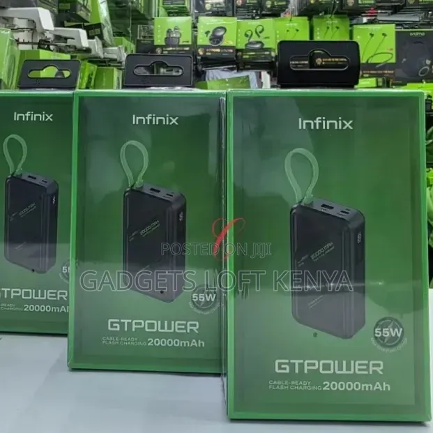 Infinix GTPOWER *55W* XP20GT 20000mAh Flash Charge Laptop Powerbank