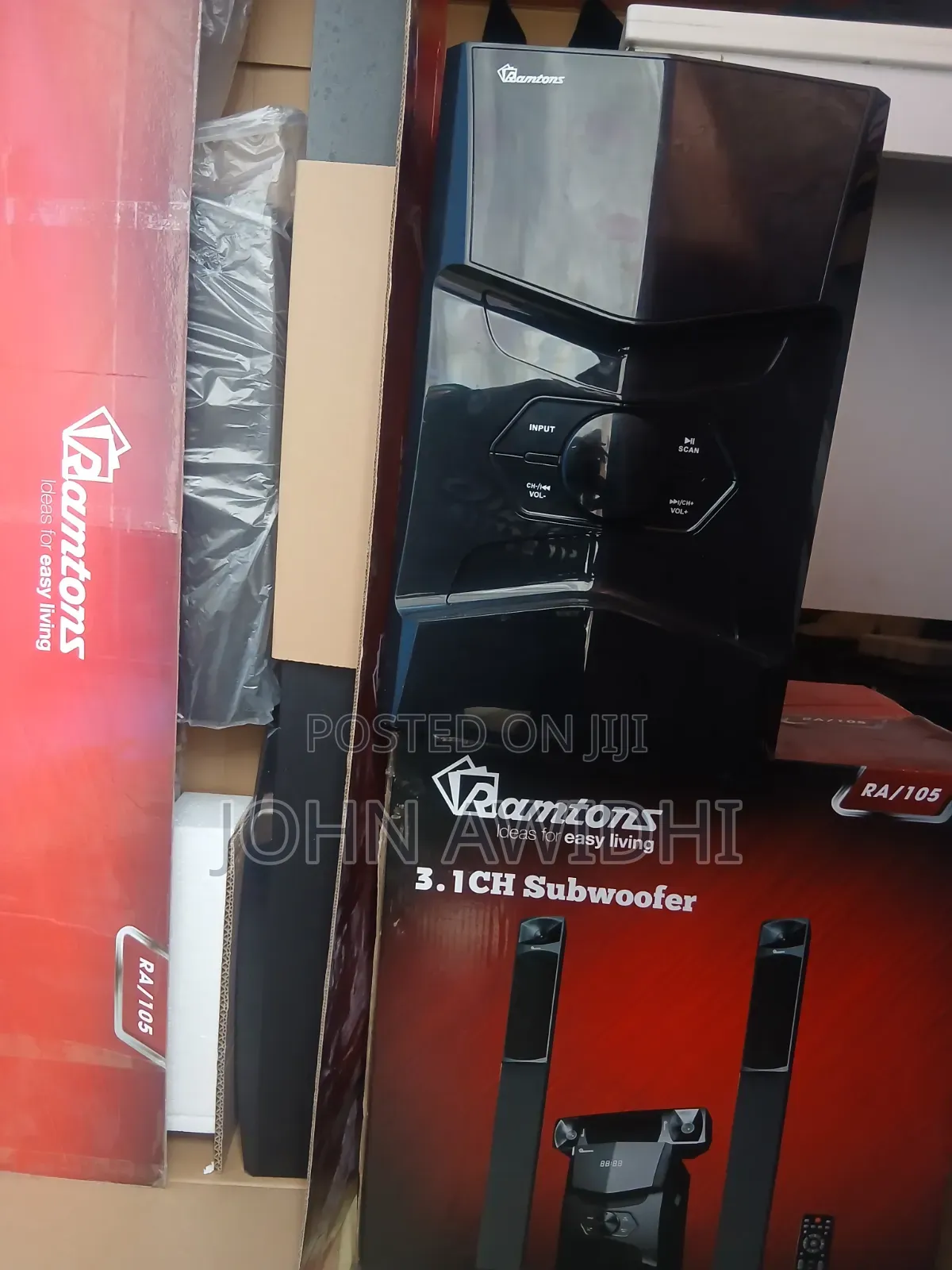 Ramtons 3.1 Tallboy Subwoofer-Ra105