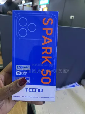 New Tecno Spark 50 128 GB Gray