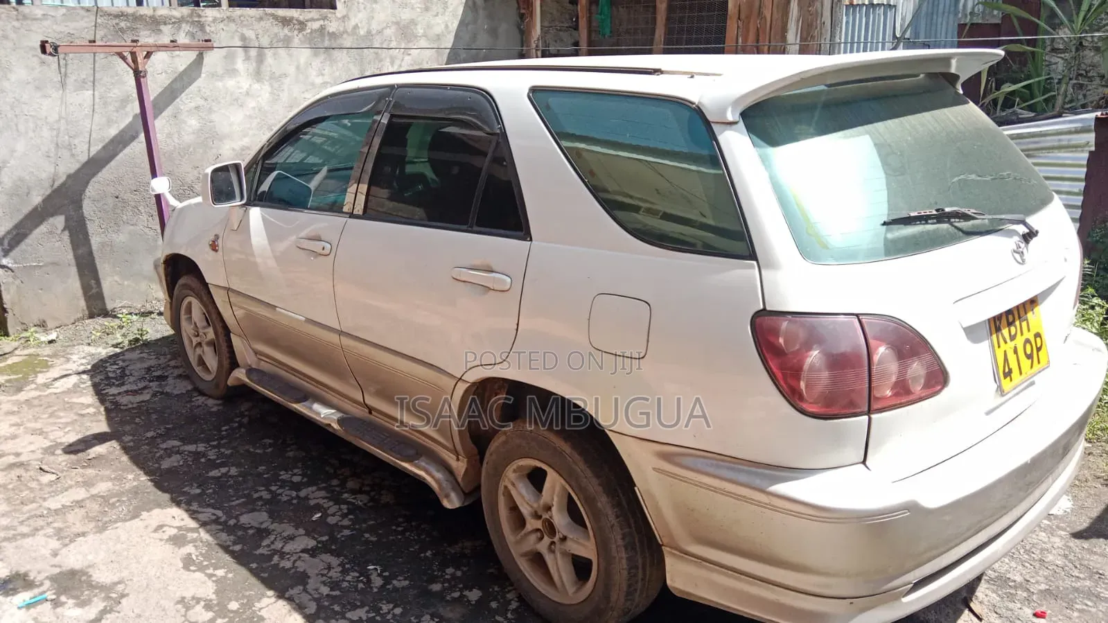 Toyota Harrier 2012 White