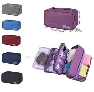Portable Undergarments Organizer Bag Quality Oxford Waterproof Fabric