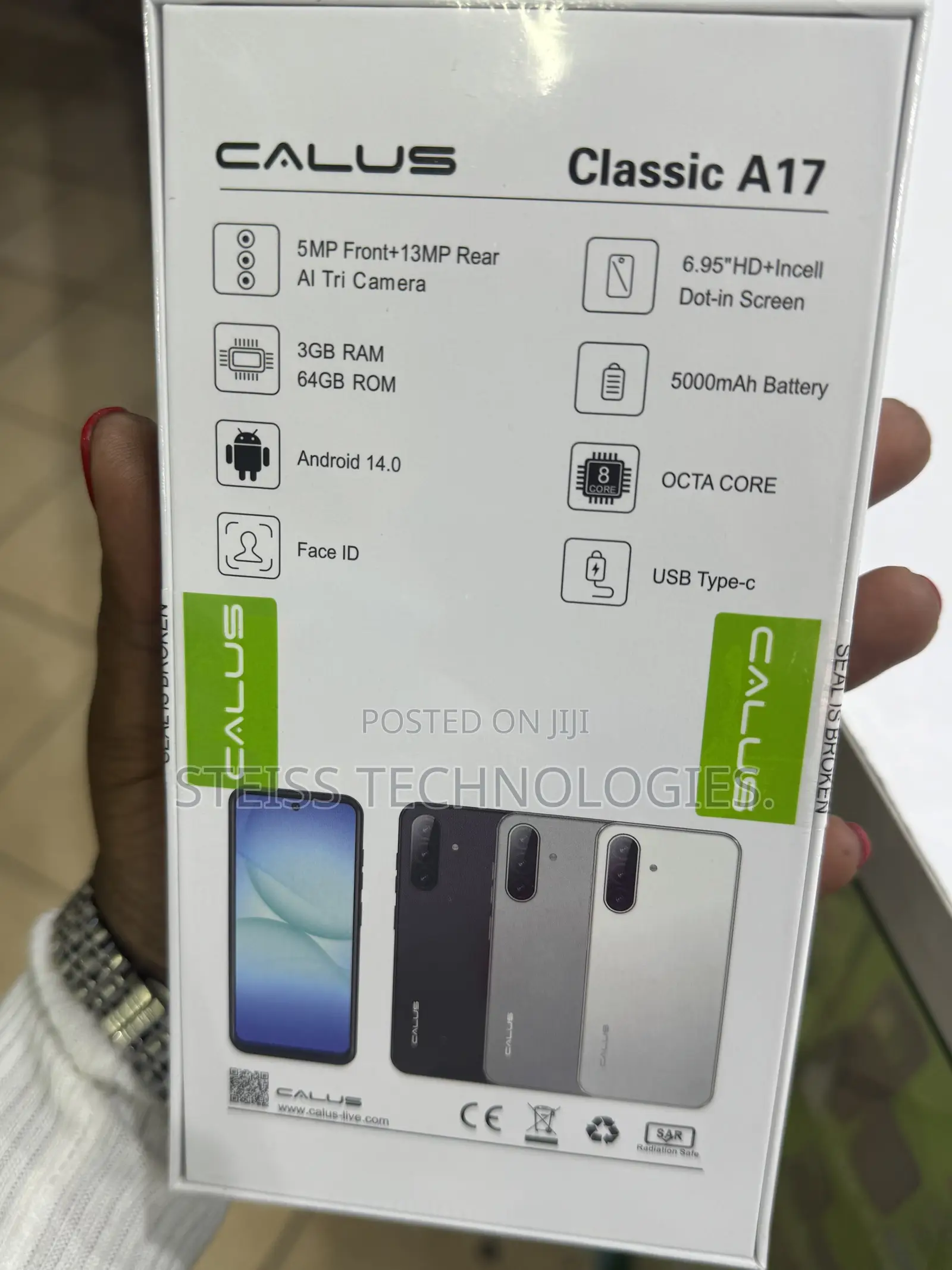 New Calus Spark 10 Pro 16 GB Gray