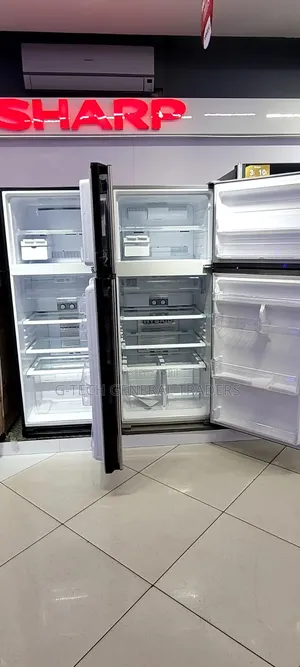 Sharp 396l Double Door No Frost Energy Saver Refrigerator