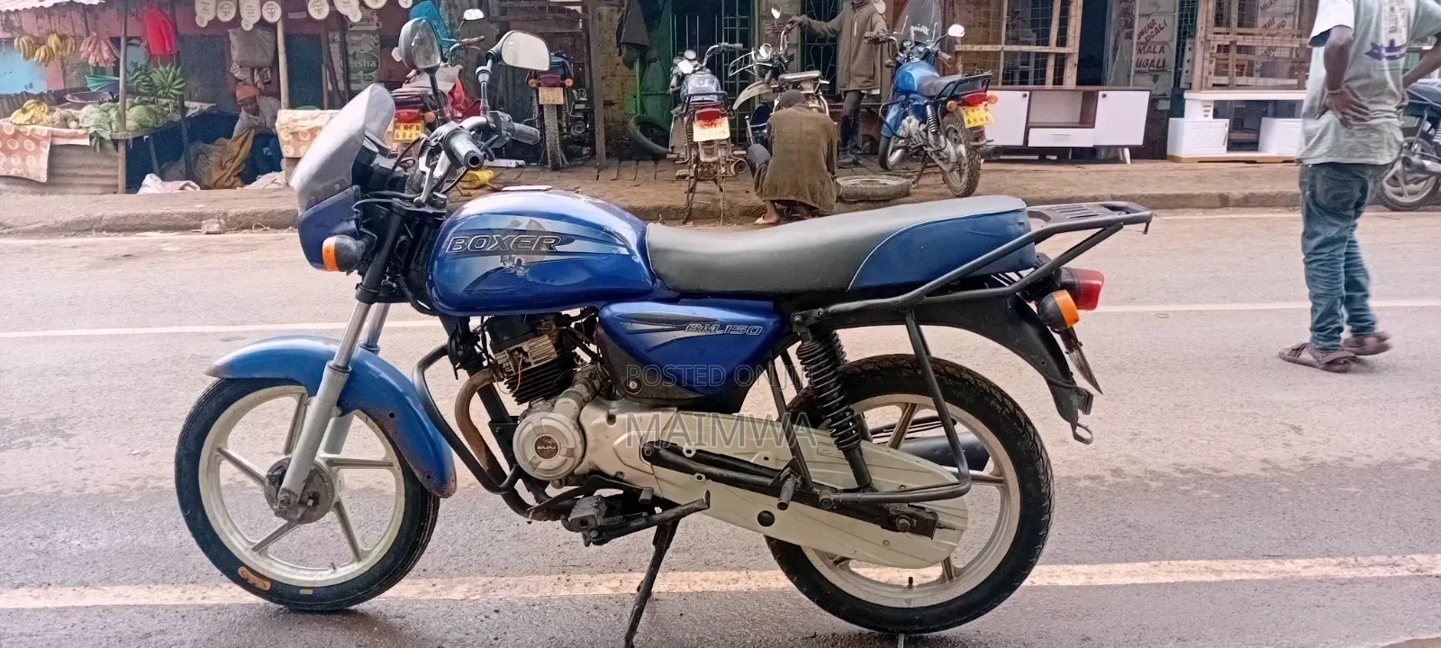 Bajaj Boxer 2019 Blue