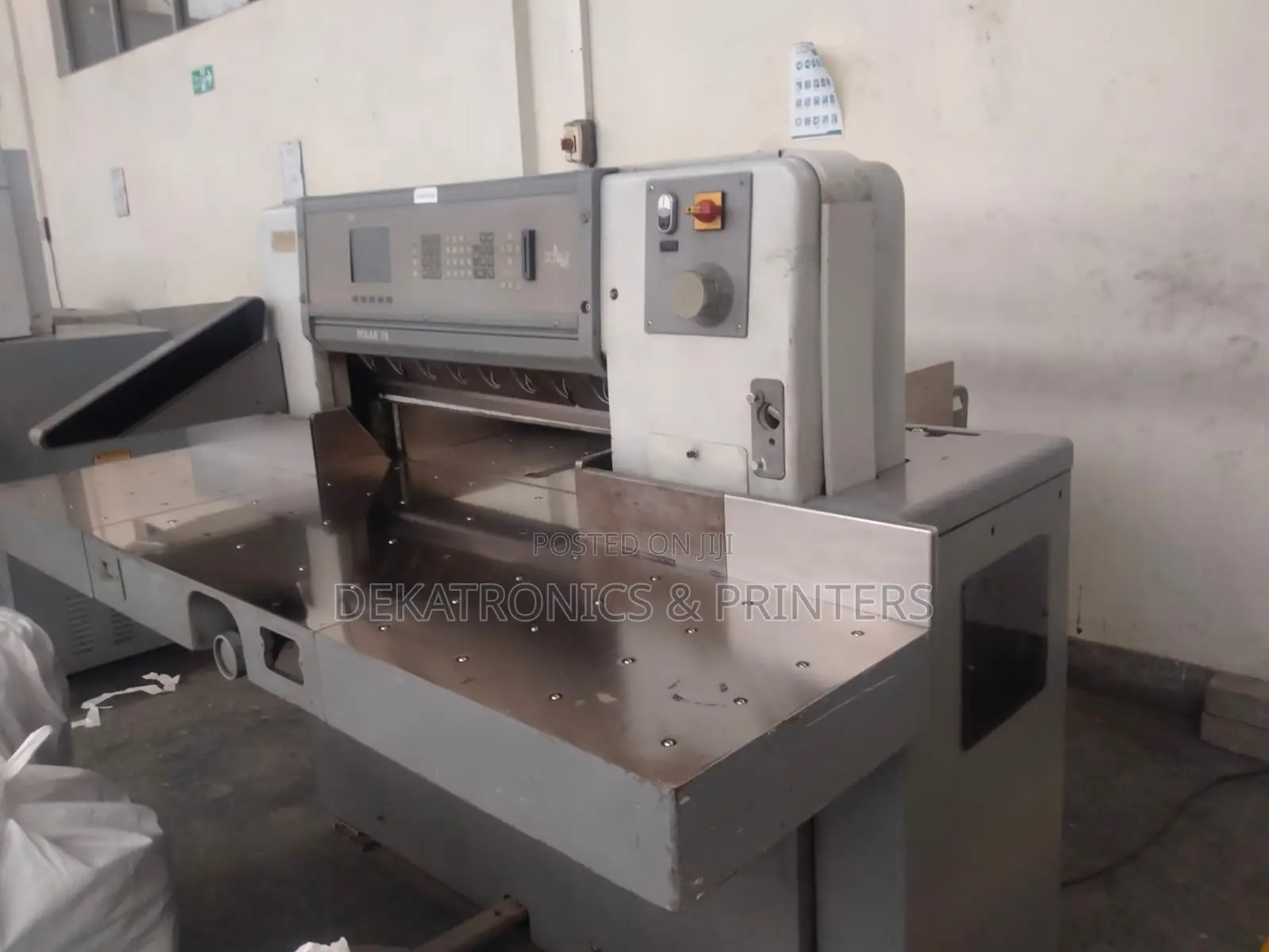 Ex German Polar 78 Guillotine Paper Cutting Machine