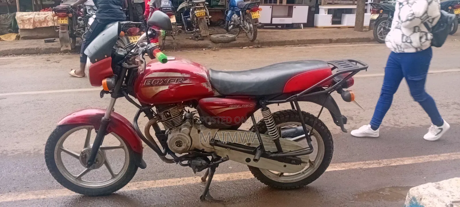 Bajaj Boxer 2018 Red
