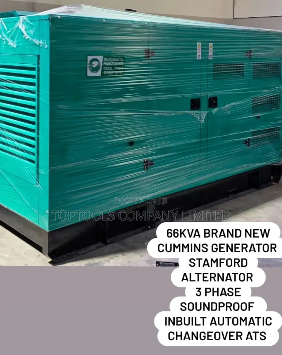 66kva 3phase Stamford Diesel Generator With Inbuilt ATS