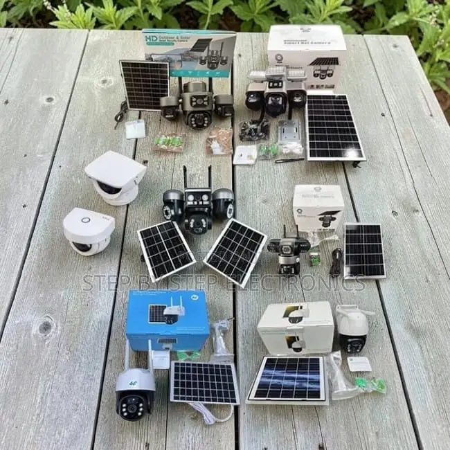 Motion Detection 4G PTZ Dual Triple Four Lens Solar Cameras Wholesale