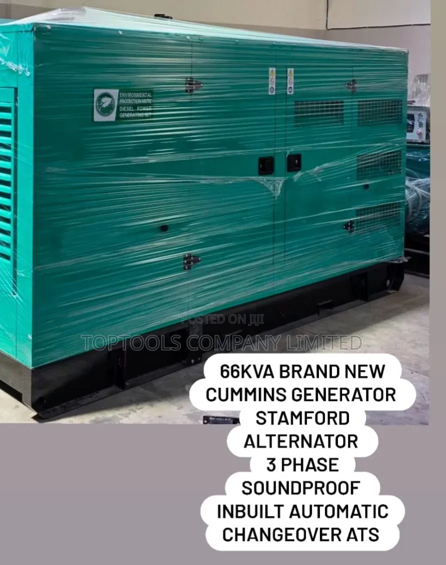 66kva 3phase Stamford Diesel Generator With Inbuilt ATS
