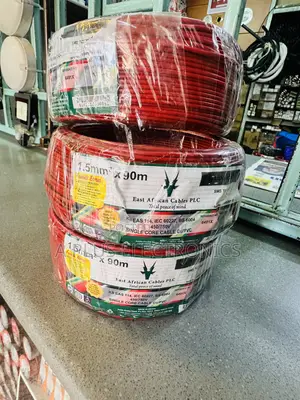 East Africa Cable 1.5mm Single Red 90m Genuine Electrical Cable
