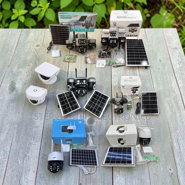 Color Night Vision 4G PTZ Dual Triple Four Lens SolarCameras Wholesale - main view