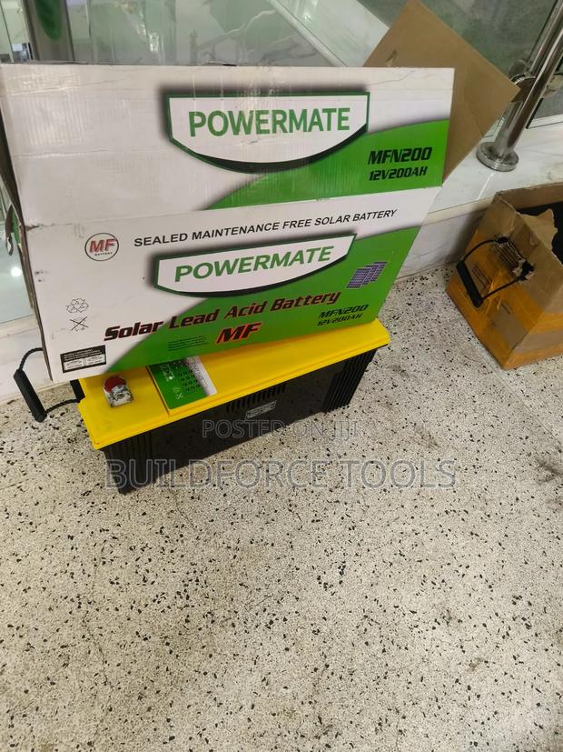 200 AH Deep Seal Cycled Powermate Battery - main view