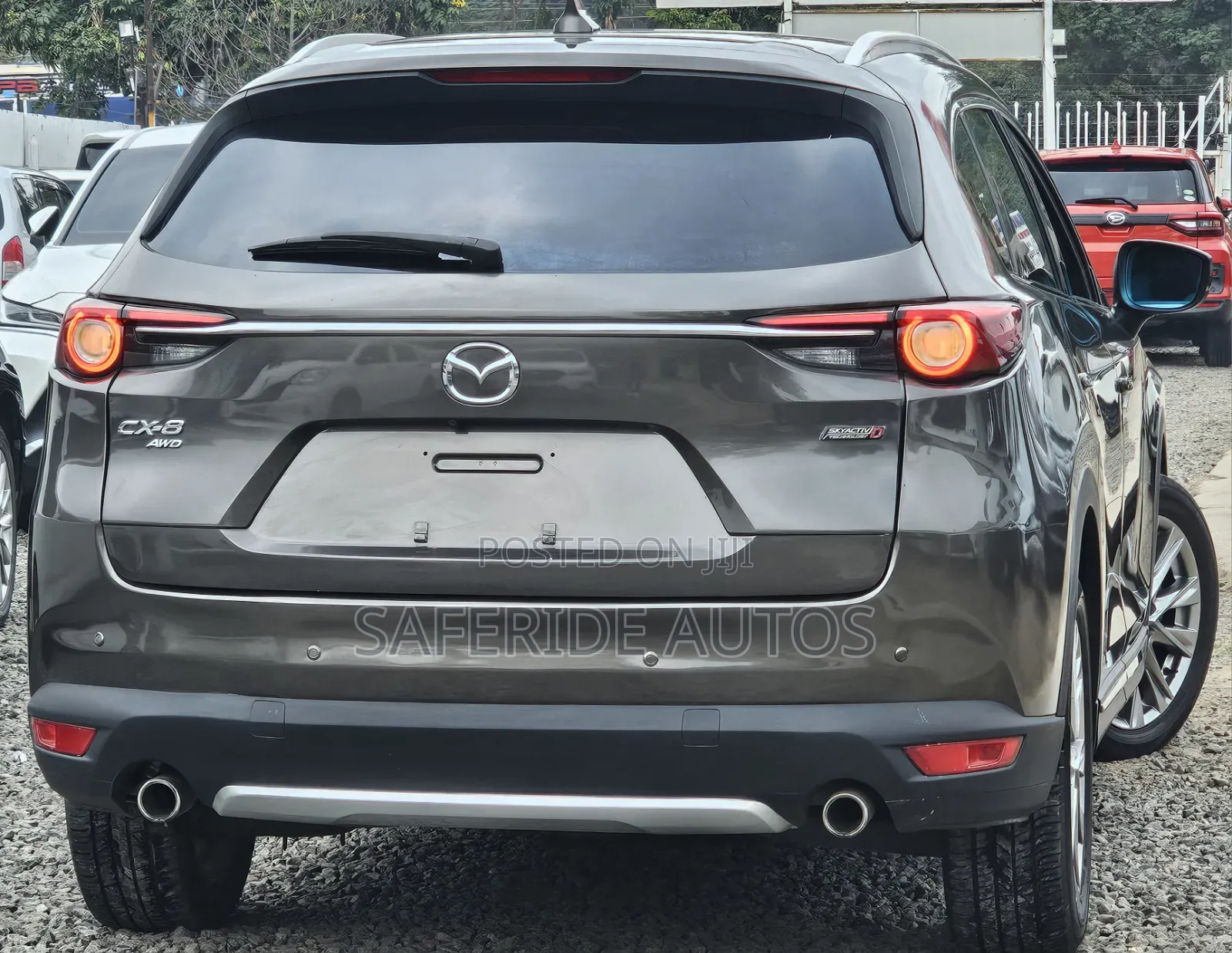 Mazda CX-8 2018 Brown