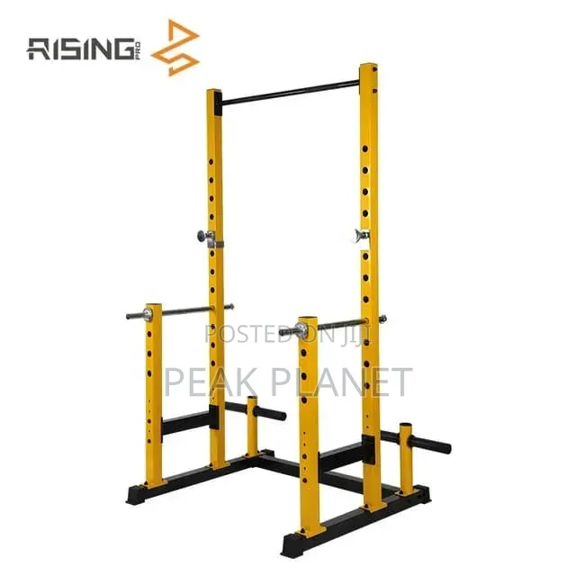 Yellow Heavy Duty Power Rack