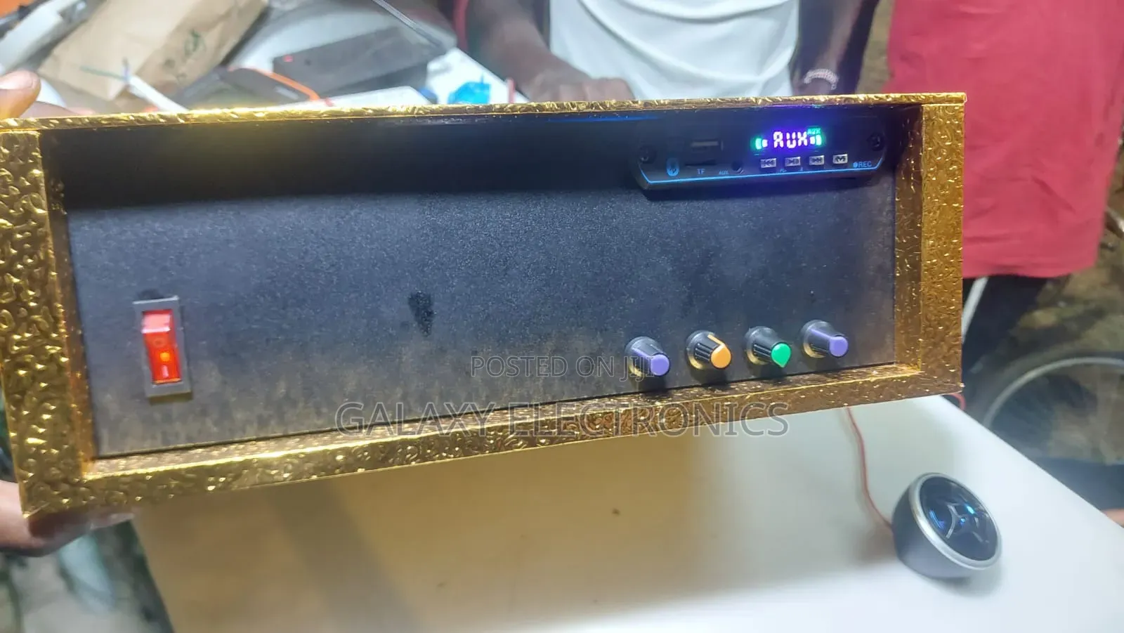 High Power Stereo Audio Amplifier With Bluetooth, USB and Fm.