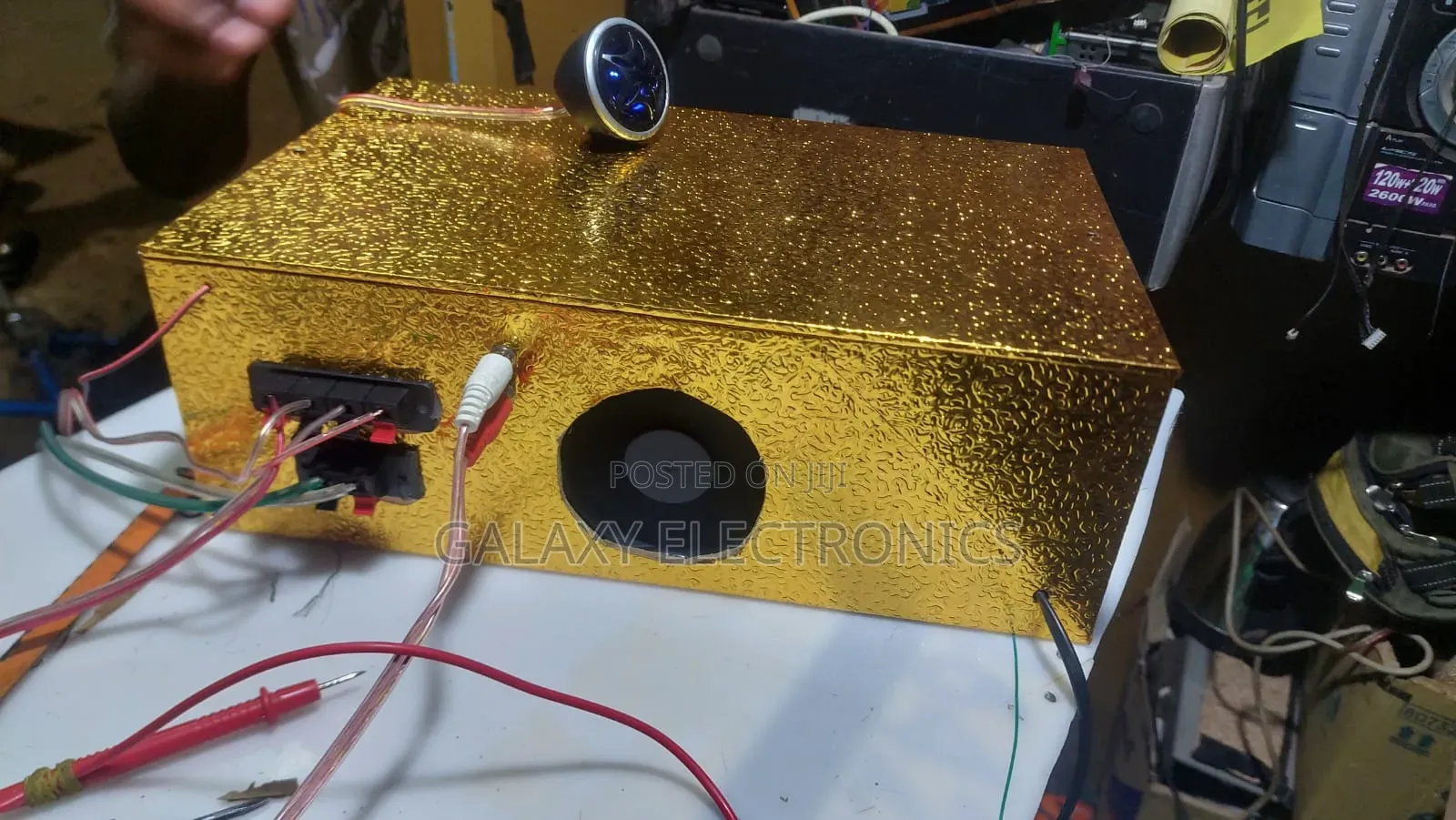 High Power Stereo Audio Amplifier With Bluetooth, USB and Fm.