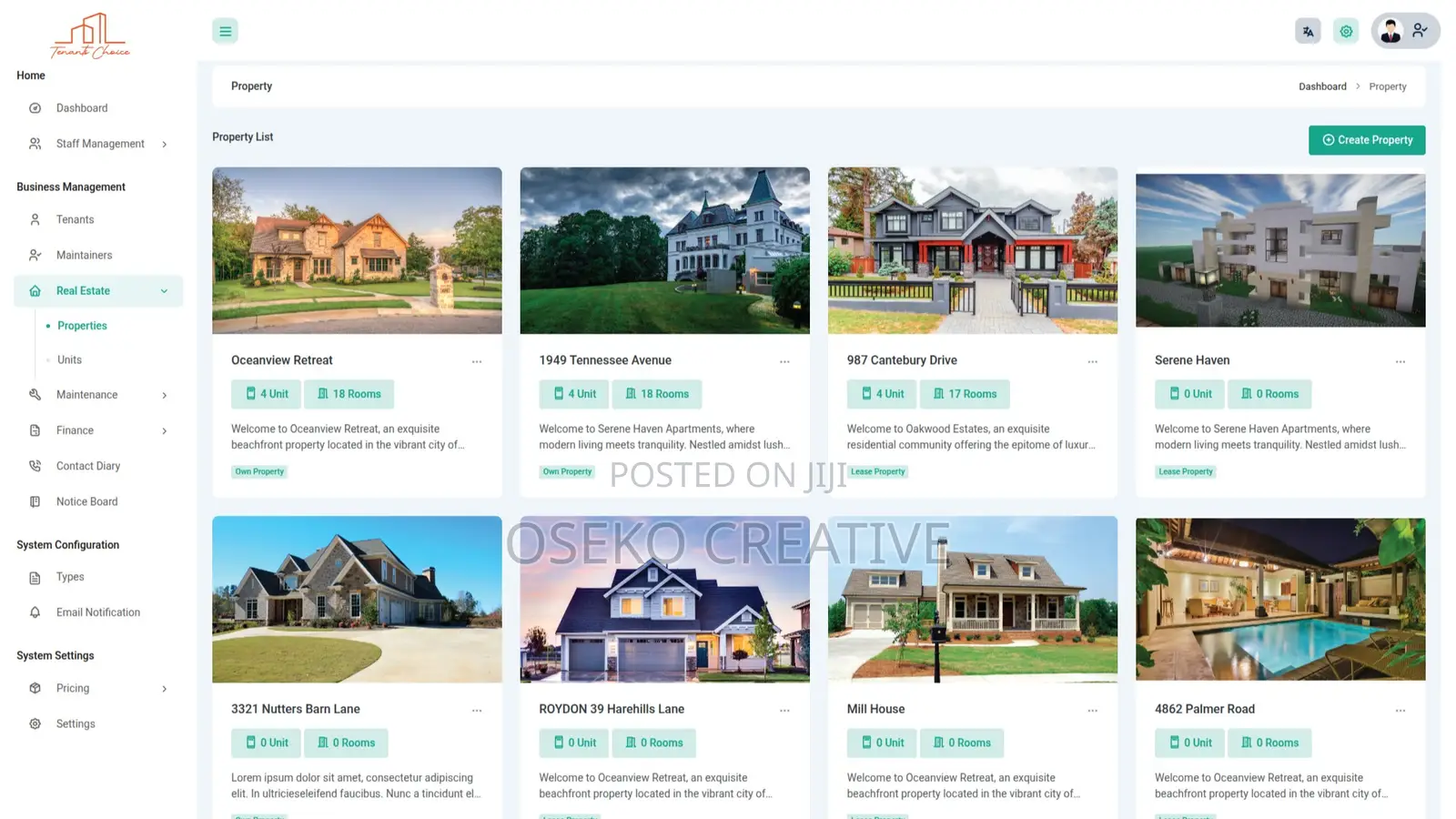 Tenant Management System