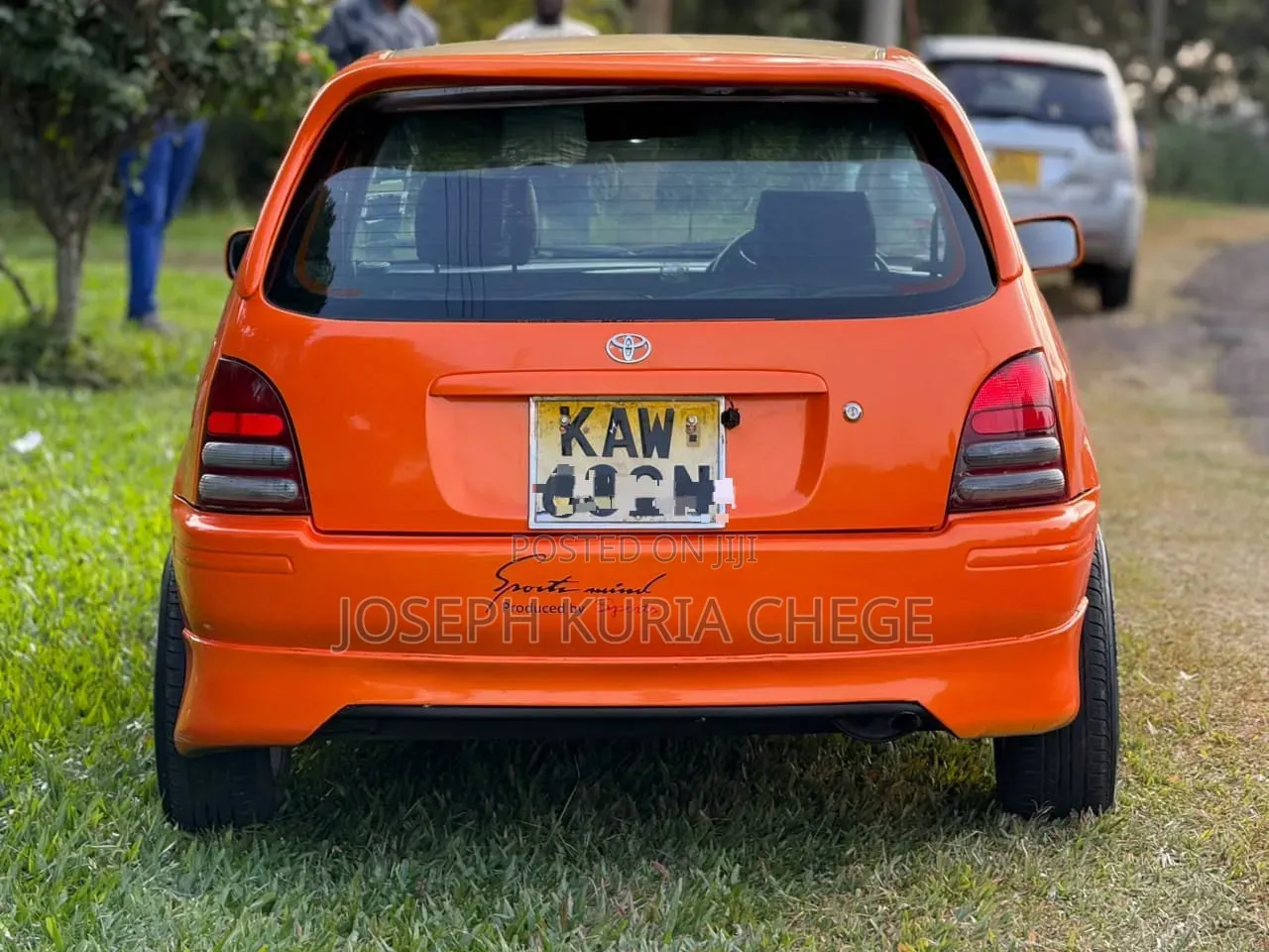 Toyota Starlet 1997 Orange