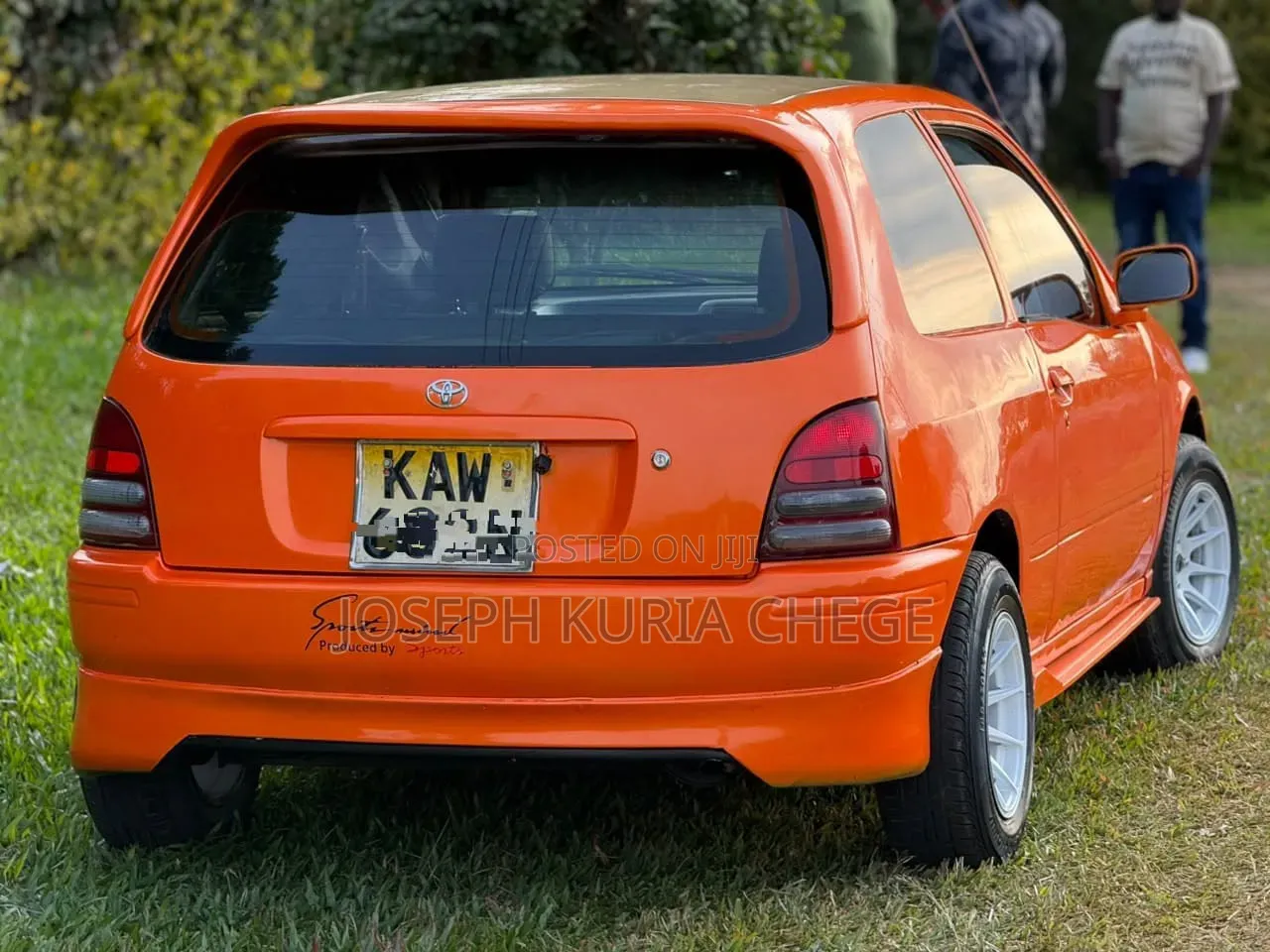 Toyota Starlet 1997 Orange