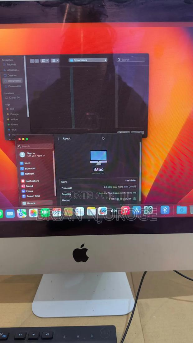 Desktop Computer Apple iMac 8GB Intel Core i5 HDD 1T