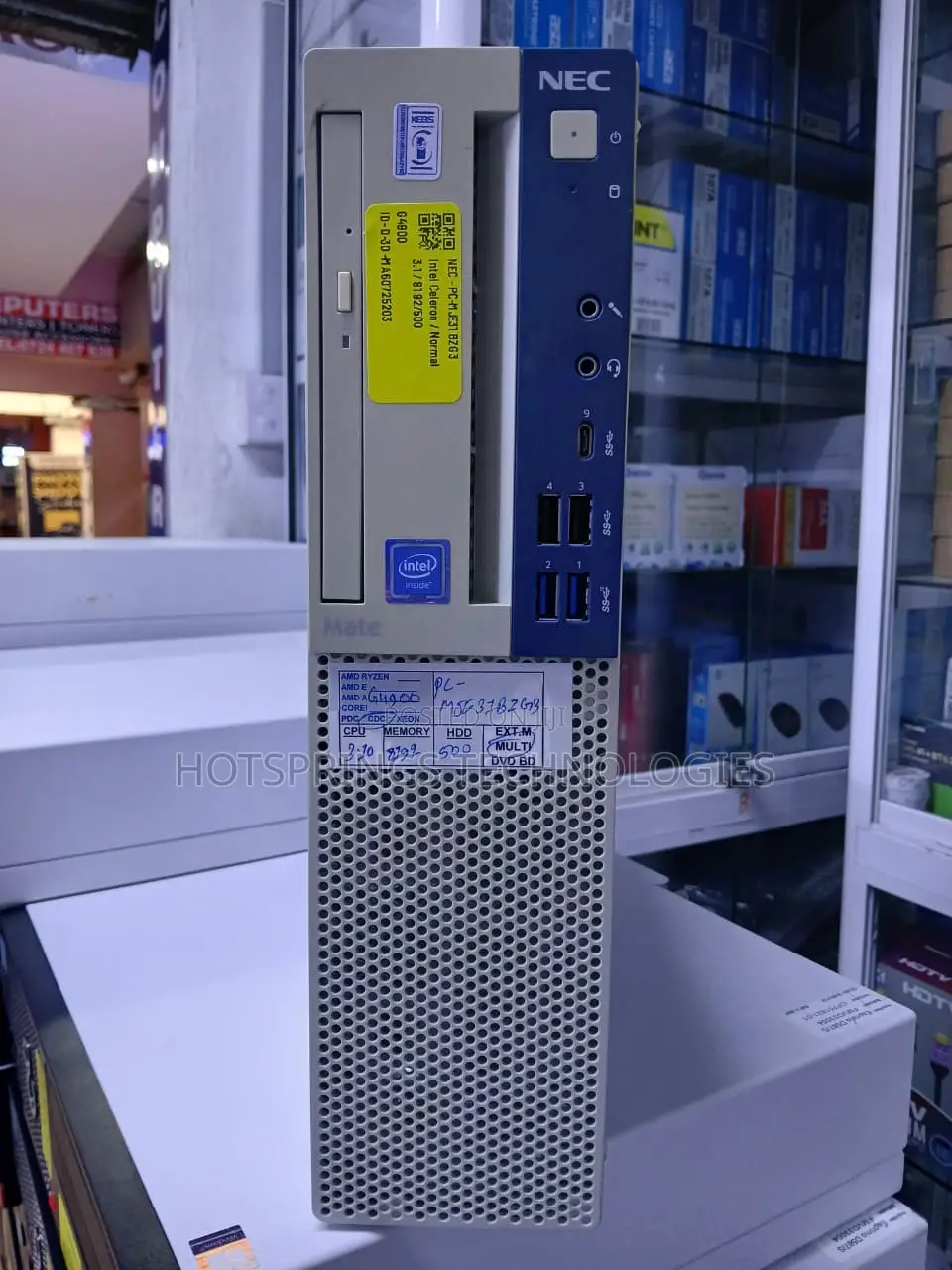 Desktop Computer 8GB Intel Celeron HDD 500GB