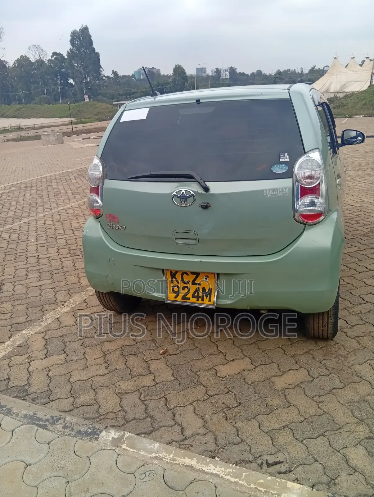 Toyota Passo 2013 Green