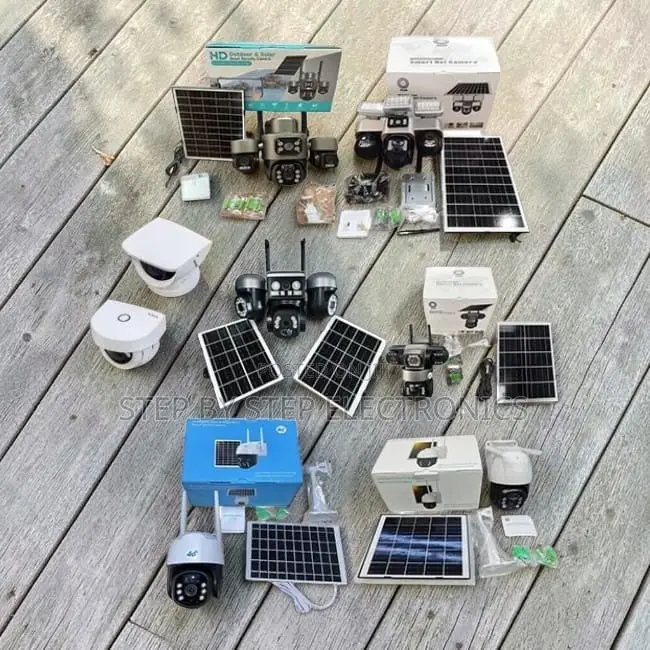Easy Installation 4G PTZ Dual Triple Four Lens Solar Cameras Wholesale