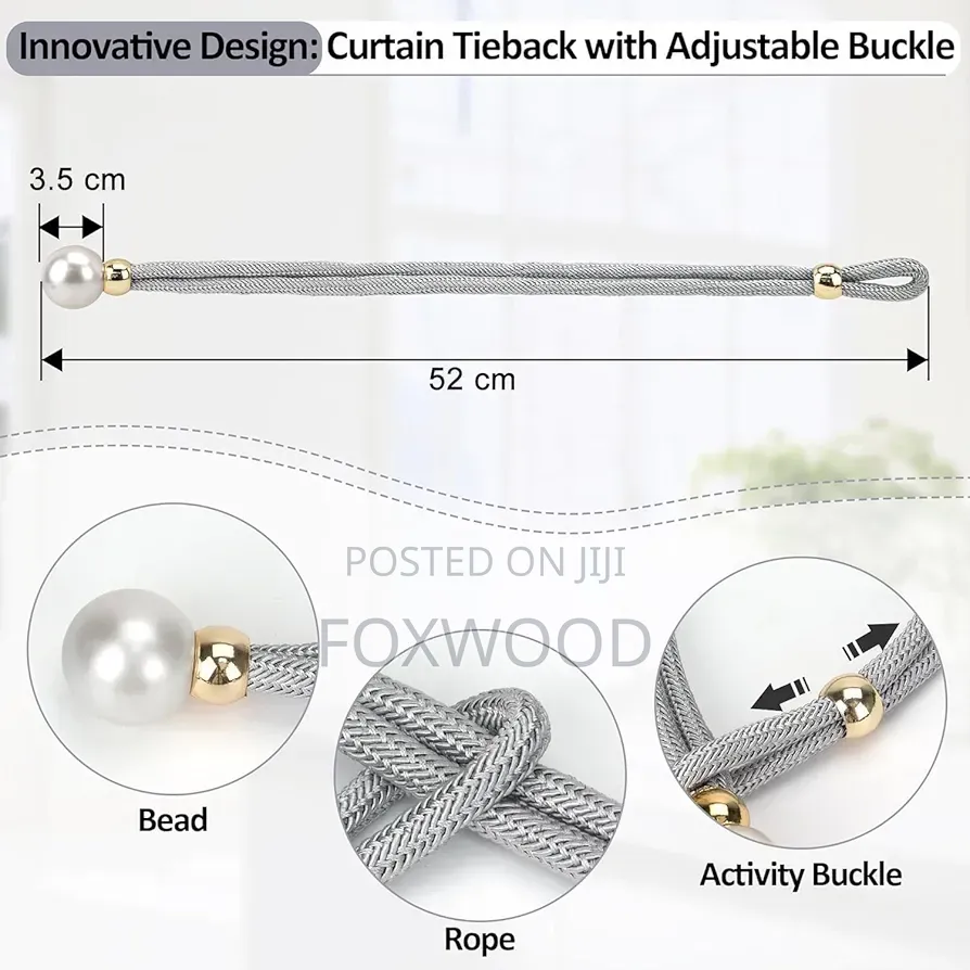 Decorative Curtain Tie Backs Pair