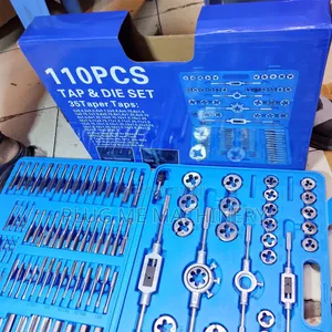 Assured 110pc Tap and Die Tools Kit/New Threading Tools Kit
