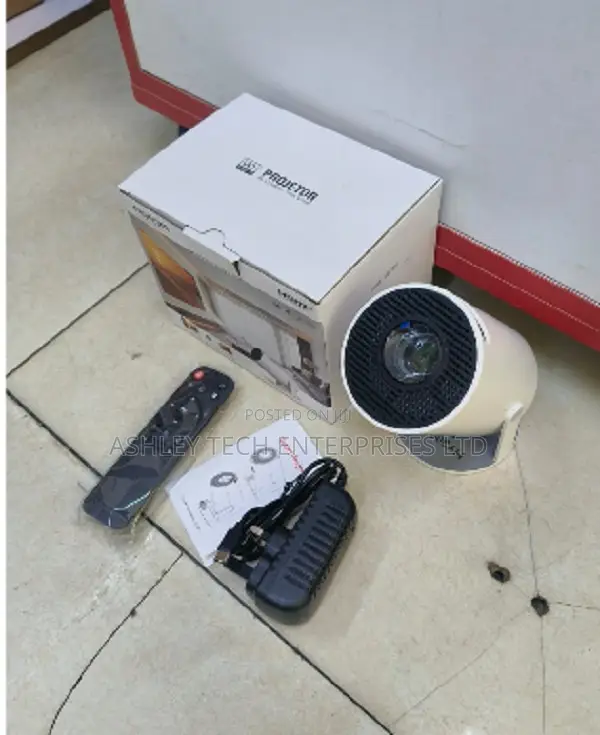 HY300 Pro Smart Home Cinema Projector – HD Wireless