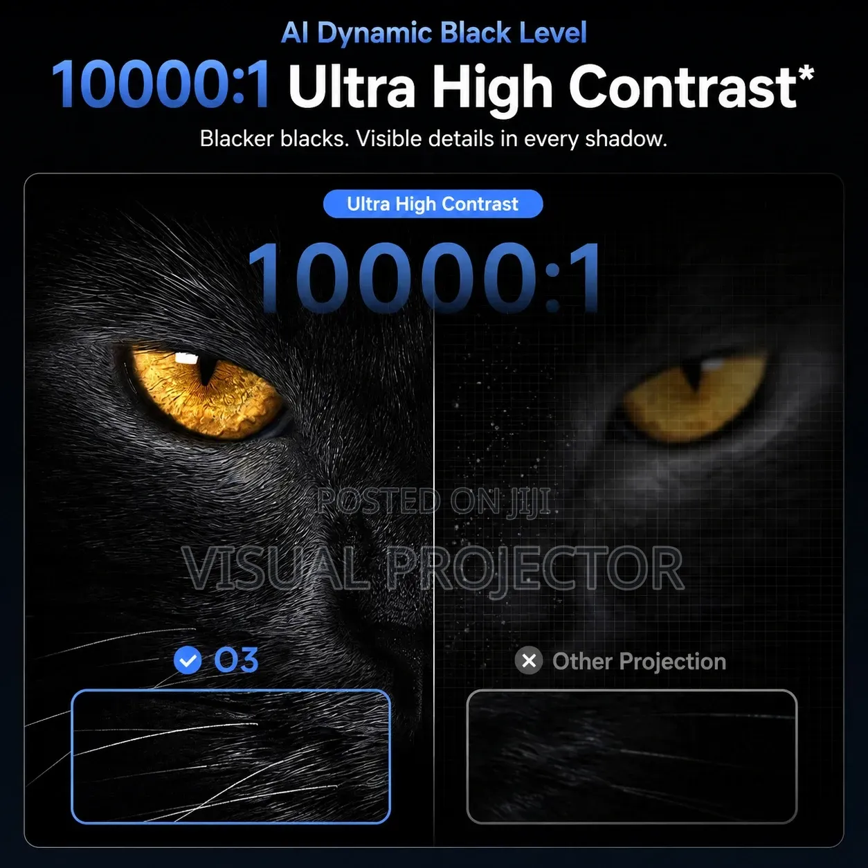 Jmbo 03 Ultra Short Throw Projector (UST)